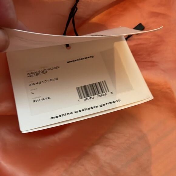 Alexander Wang Evening top Salmon L - Picture 5 of 6